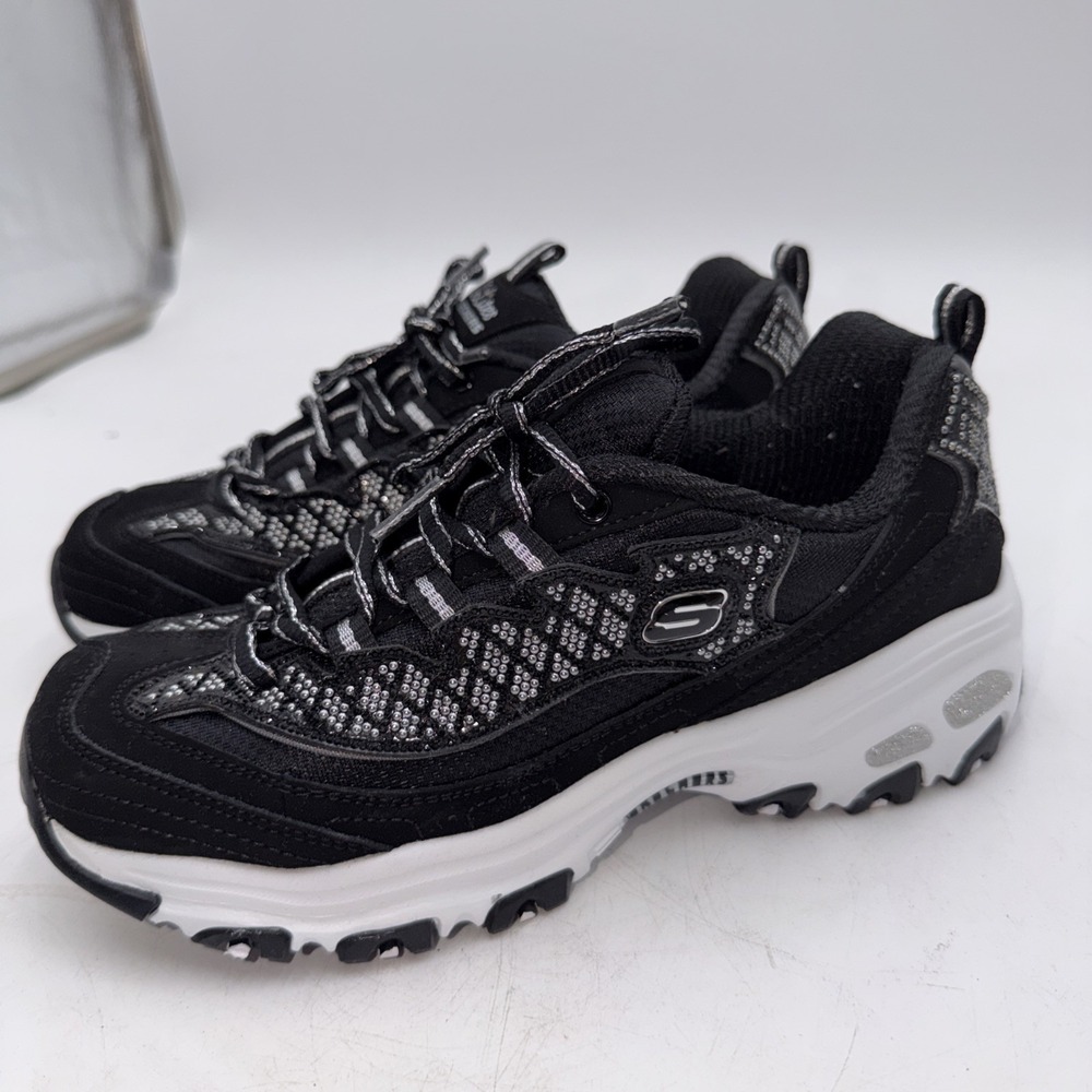 R ARE Skechers DLites Wedding Bells Shoes Women's Size 7 Memory Foam